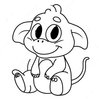 Kleurplaat Ugga Crood Zorgzaam 100601-39162