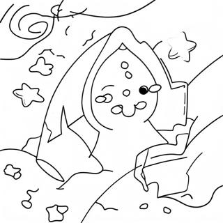 Magische Nachtlucht Sterrenbeeld Kleurplaat 100651-39196