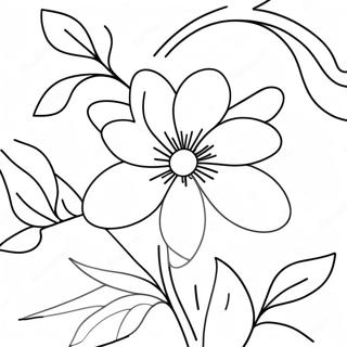 Sakura Bloemen In Bloei Kleurplaat 100677 39216