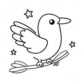 Mo Willems Duif Vliegend Kleurplaat 100832-39342