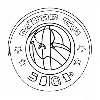 Nba Team Logo Kleurplaten