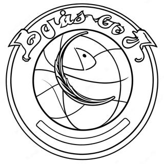 Nba Team Logo Kleurplaat 101085-39526