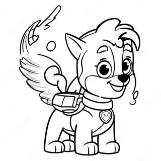 Liberty Paw Patrol Kleurplaten