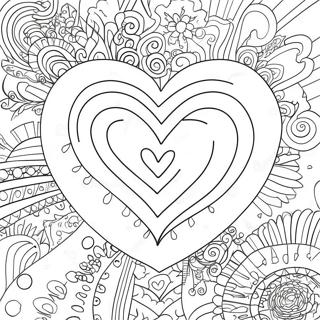 Kleurplaat Van Zelfacceptatie Hart 101884 40264