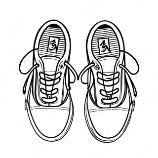 Vans Old Skool Schoenen Kleurplaat 102272 40572
