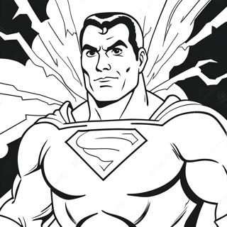 Shazam Met Bliksemschichten Kleurplaat 102787 40967