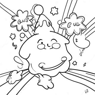 Vrolijke We Hebben Je Gemist Viering Kleurplaat 102968 41106