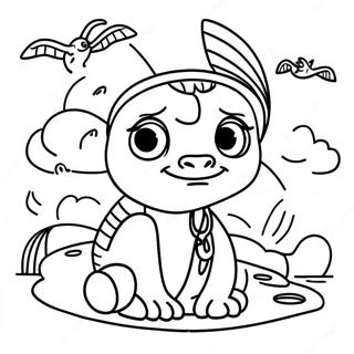 Avontuurlijke Zuma Kleurplaat 103173-41268