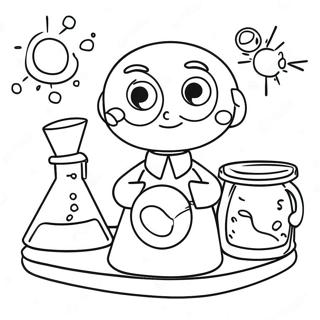 Spannend Derde Klas Wetenschappelijk Experiment Kleurplaat 103276 41346