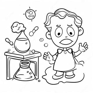 Spannend Derde Klas Wetenschappelijk Experiment Kleurplaat 103276 41348