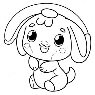 Schattige Cinnamoroll Kleurplaten