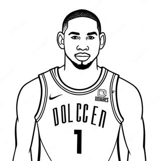 Jayson Tatum Kleurplaten