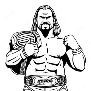 Wwe Kleurplaat 104353-42174