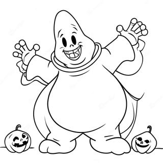 Oogie Boogie Dansend Met Geesten Kleurplaat 104509-42301