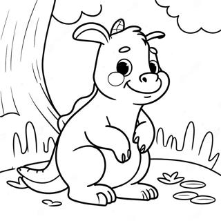 Schattige Gruffalo Kleurplaat 104922-42628