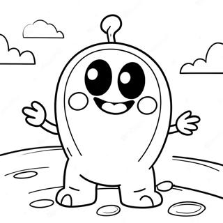 Avontuurlijke Om Nom Op Reis Kleurplaat 104974 42669