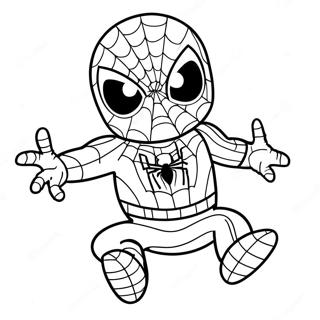 Baby Spiderman Kleurplaat 105536-43108
