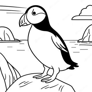 Puffin Rock Kleurplaten