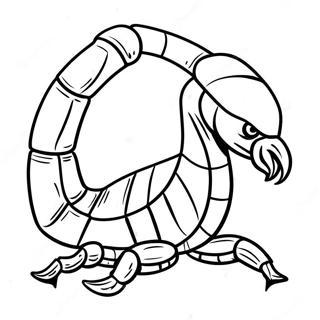 Cartoon Schorpioen Kleurplaat Kleurplaten