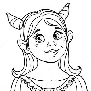 Cindy Lou Who Zingen Kleurplaat 106441 43819