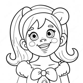 Cindy Lou Who Zingen Kleurplaat 106441 43820