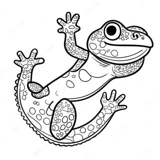 Speelse Gecko Kleurplaat 106568 43919