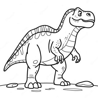 Giganotosaurus Wandelen Kleurplaat 106620 43963