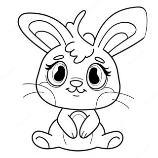 Kleurplaat Van Bonnie Het Konijn In Sister Location 106696-44018