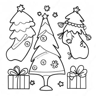 Vriendelijke Vermenigvuldiging Kerst Kleurplaat 107131-44364