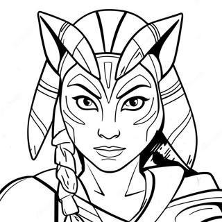 Ahsoka Tano Kleurplaat 107254-44452