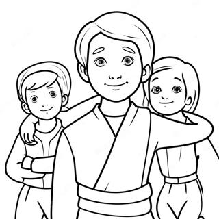 Samuel Met Vrienden Kleurplaat 107360-44543