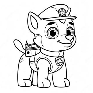 Schattige Zuma Paw Patrol Kleurplaat 107513 44660