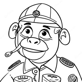 Zuma In Actie Kleurplaat 107515-44667