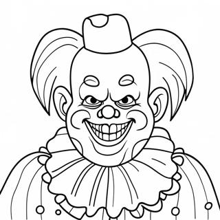 Eng Clown Donkere Humor Kleurplaat 108463-45395
