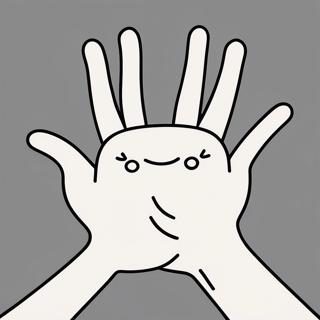 Cartoon Handen Kleurplaat 108541-45458