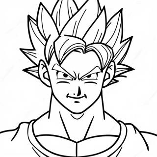 Vegito Kleurplaat 108876-45711