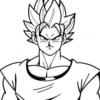 Vegito Kleurplaat 108876-45712
