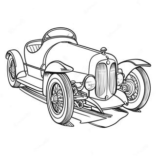 Vintage Raceauto Kleurplaat 10889 1063