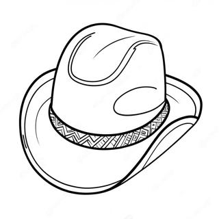 Grappige Cowboyhoed Met Dierengezichten Kleurplaat 109059 45930