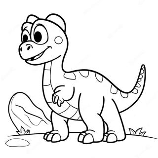Arlo De Dinosaurus Kleurplaat 109648 46380