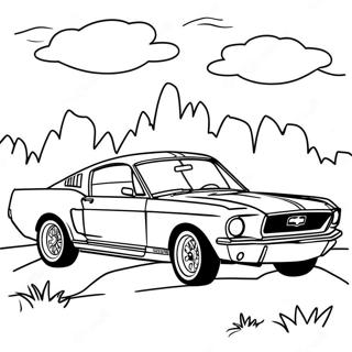 Mustang Kleurplaten