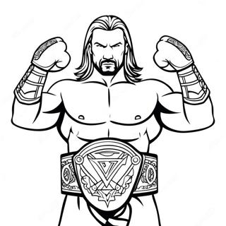 Triple H Houdt Twee Gouden Medailles Kleurplaat 111141 47572