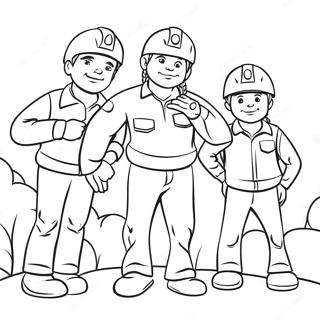 Teamwerk En Vriendschap Kleurplaat 111295-47687