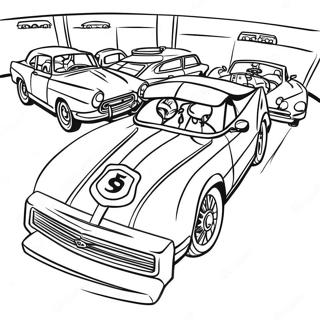 Cub Scout Pinewood Derby Kleurplaat 111861 48132