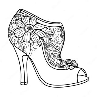 Klassieke Hakken Kleurplaat 112246-48436