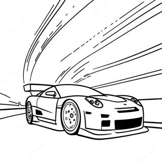 Snelle Racecircuit Kleurplaat 112319-48483
