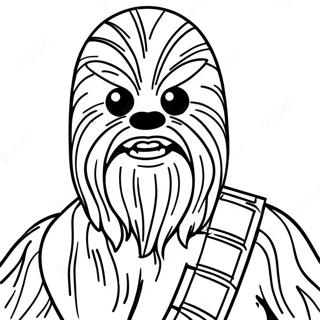 Chewbacca Kleurplaten