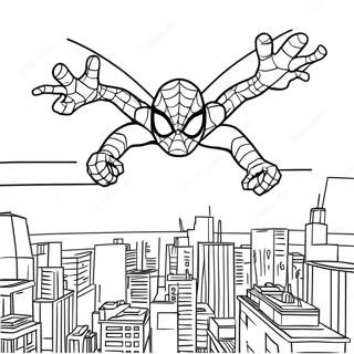 Spiderman Ver Van Huis Kleurplaat 112444-48579