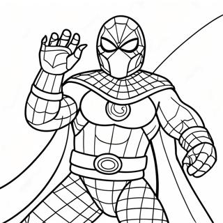 Mysterio In Actie Kleurplaat 112446-48588