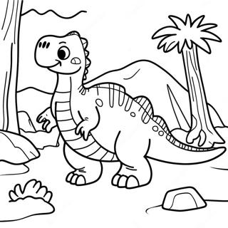 Dino Avontuur Camp Cretaceous Kleurplaat 112574-48683